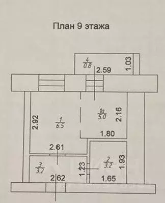 1-к кв. Татарстан, Зеленодольск ул. Карла Маркса, 36А (17.0 м) - Фото 0