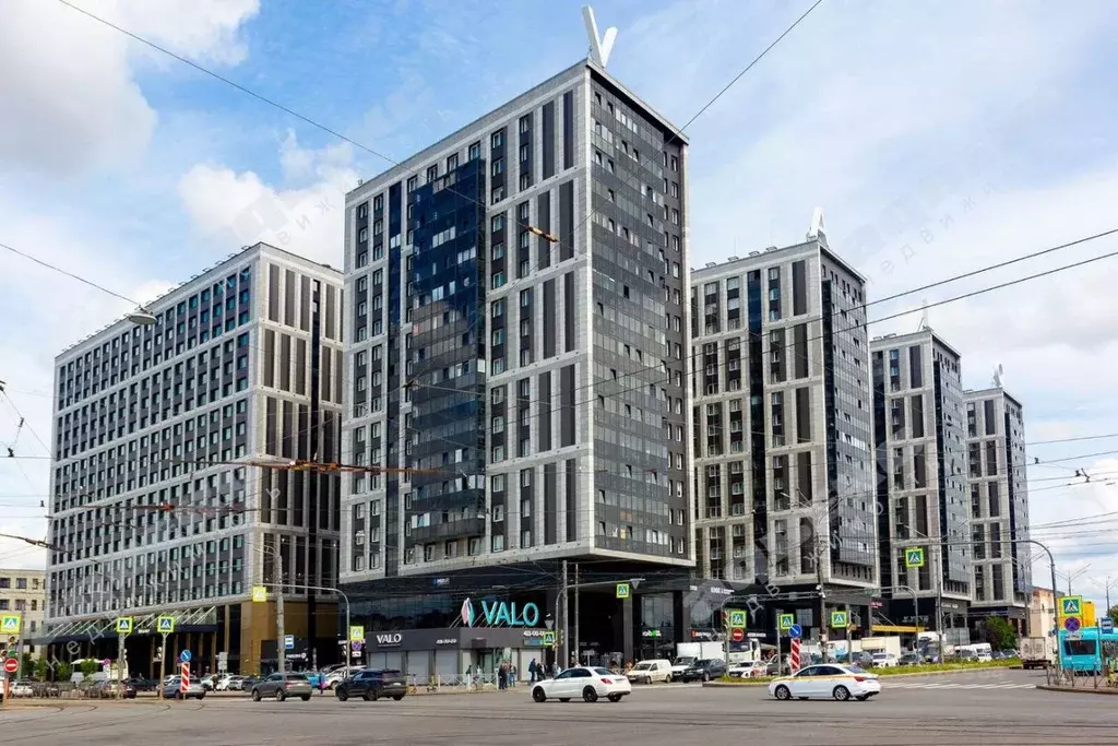 Студия Санкт-Петербург ул. Салова, 61 (29.4 м) - Фото 1