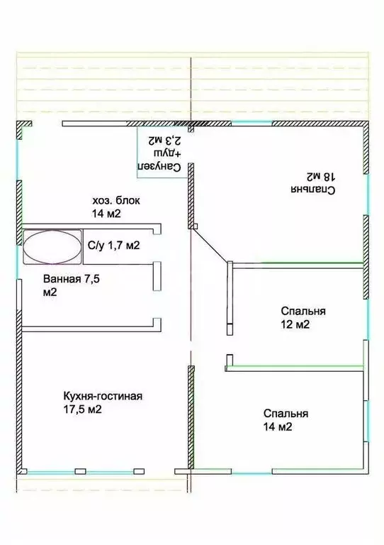 Дом в Выборгский район, Гончаровское сельское поселение, ДНП ... - Фото 1