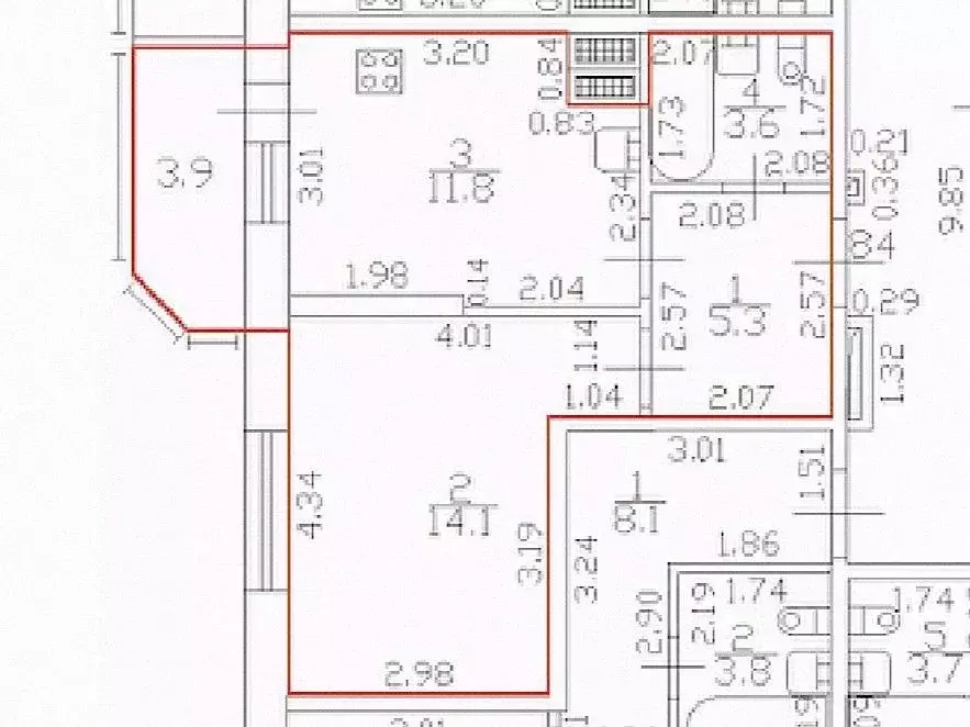1-к кв. Санкт-Петербург Усть-Славянка тер., просп. Советский, 12 (34.8 ... - Фото 2