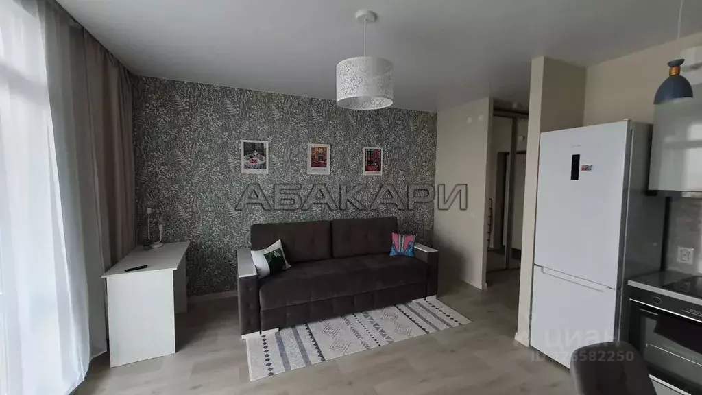 Студия Красноярский край, Красноярск Свободный просп., 66Рк4 (30.0 м) - Фото 1