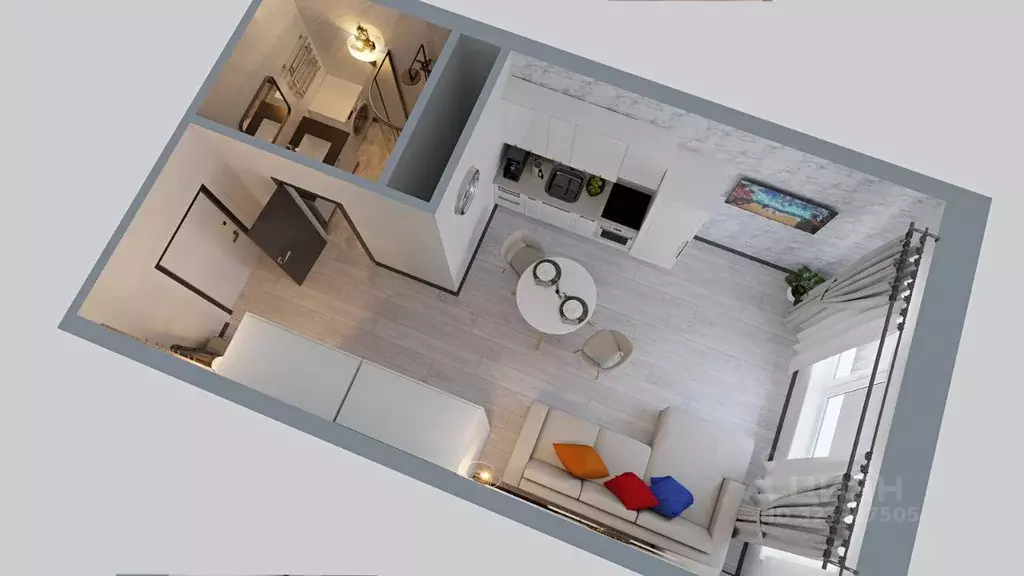 Студия Ставропольский край, Пятигорск  (28.29 м) - Фото 2