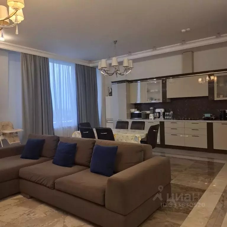 4-к кв. Москва Мосфильмовская ул., 8 (200.0 м) - Фото 1