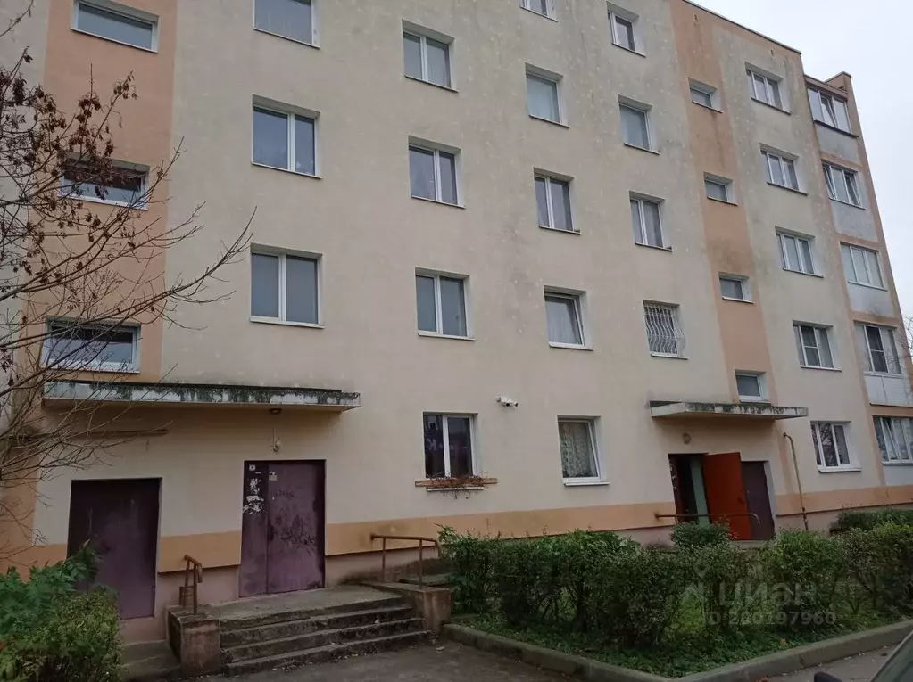 2-к кв. Калининградская область, Гурьевск ул. Ленина, 43 (50.0 м) - Фото 0