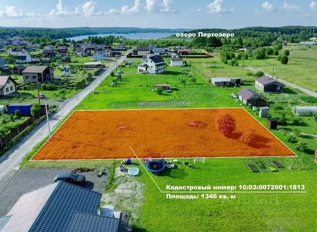 Участок в Карелия, Кондопожский район, Кончезерское с/пос, с. ... - Фото 1