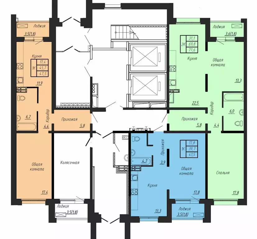 2-к кв. Ленинградская область, Тосненский район, пос. Тельмана ул. ... - Фото 2