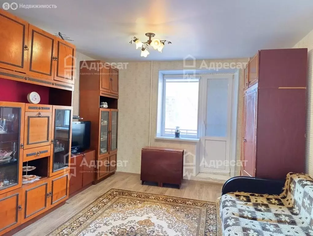 1-комнатная квартира: Волгоград, район Семь Ветров, улица Константина ... - Фото 1