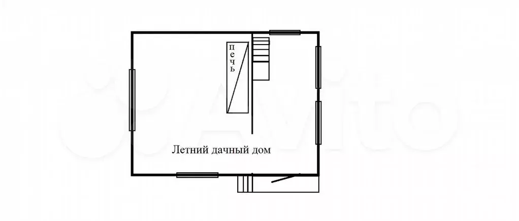 Дача 26 м на участке 5,4 сот. - Фото 0