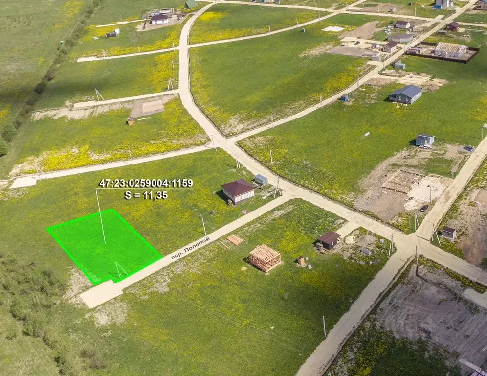 Участок в Ленинградская область, Гатчинский муниципальный округ, д. ... - Фото 1