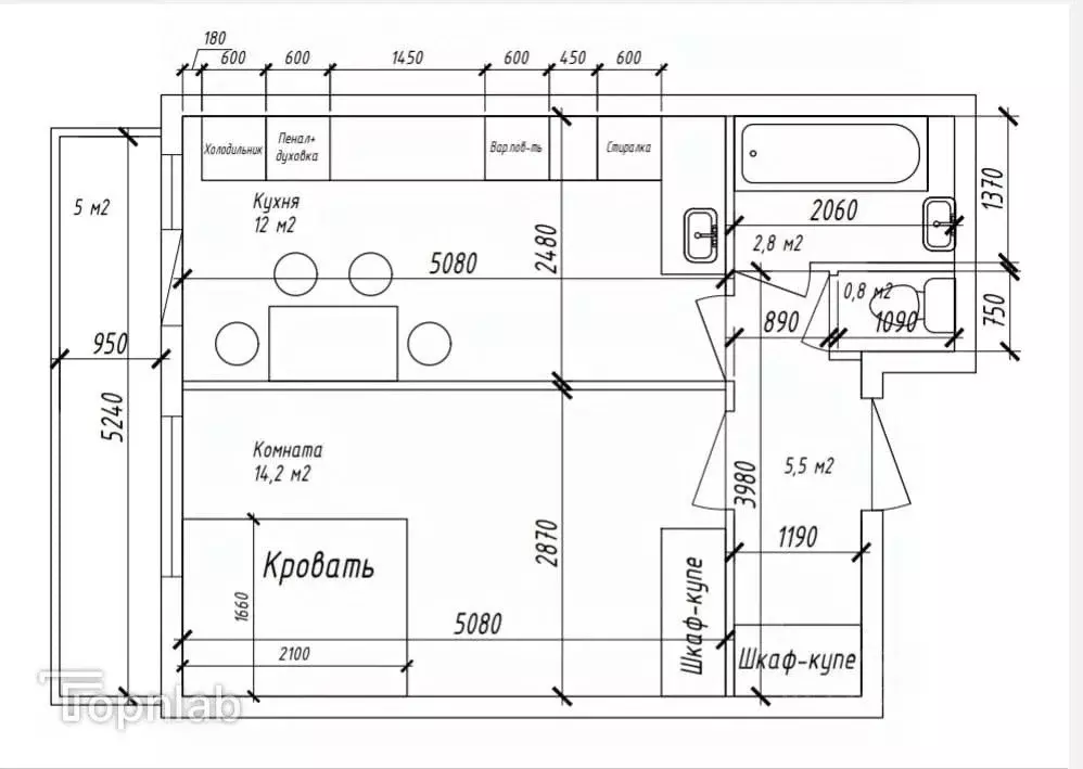1-к кв. Ленинградская область, Мурино Всеволожский район, аллея ... - Фото 2