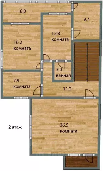 Таунхаус в Башкортостан, Уфа Коммунистическая ул., 128/3к1 (391 м) - Фото 1