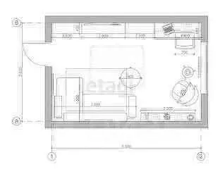 Студия Краснодарский край, Анапа ул. Ленина, 237 (19.9 м) - Фото 1