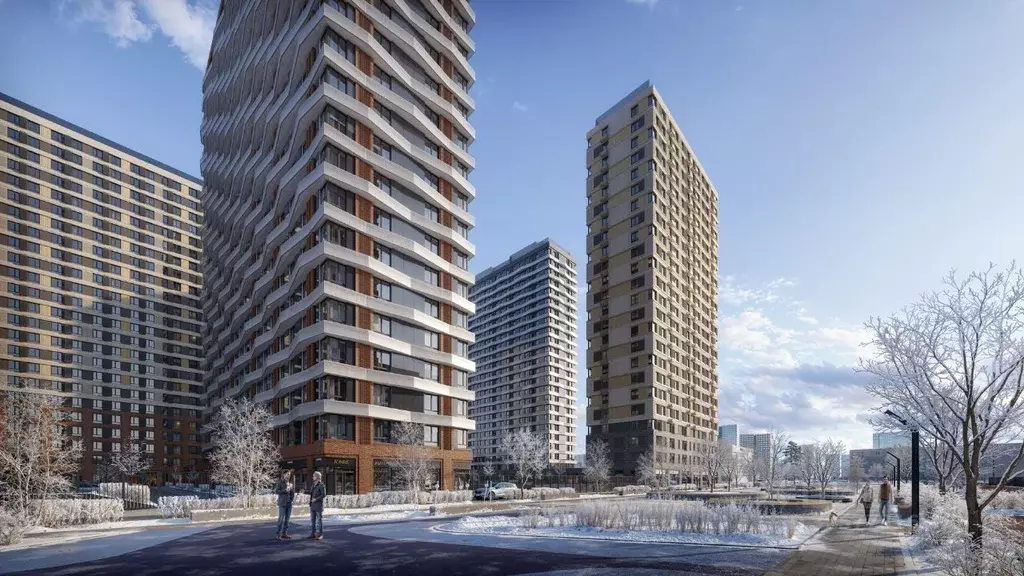 1-к кв. Московская область, Красногорск Квартал Строгино жилой ... - Фото 2