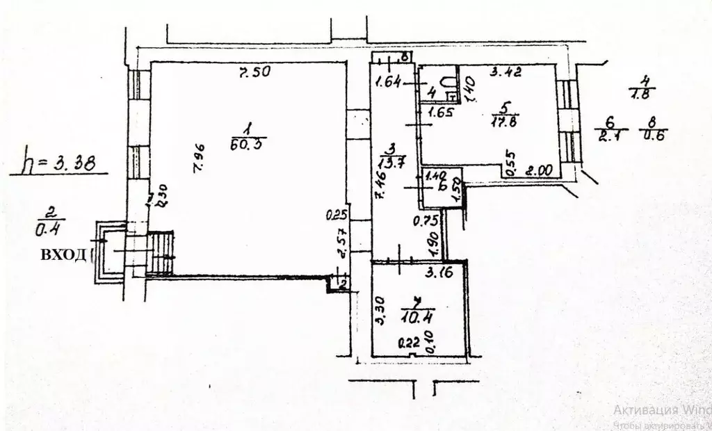 Офис в Санкт-Петербург Фурштатская ул., 10 (110 м) - Фото 1