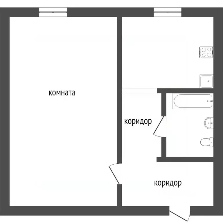 1-к кв. Бурятия, Улан-Удэ ул. Гармаева, 15 (32.0 м) - Фото 1
