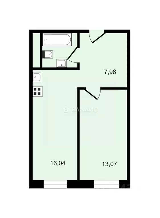 1-к кв. Московская область, Красногорск ул. Липовой Рощи, 2к3 (41.0 м) - Фото 0