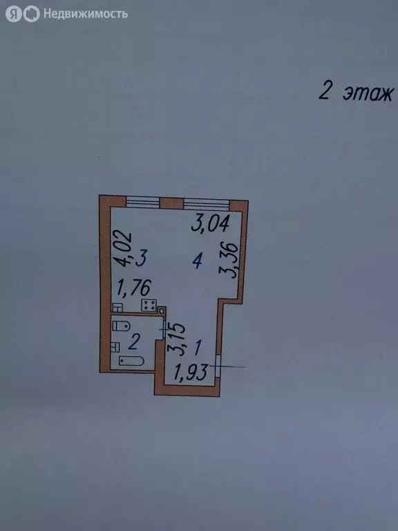 Квартира-студия: Кохма, улица Романа Куклева, 32 (28.2 м) - Фото 2
