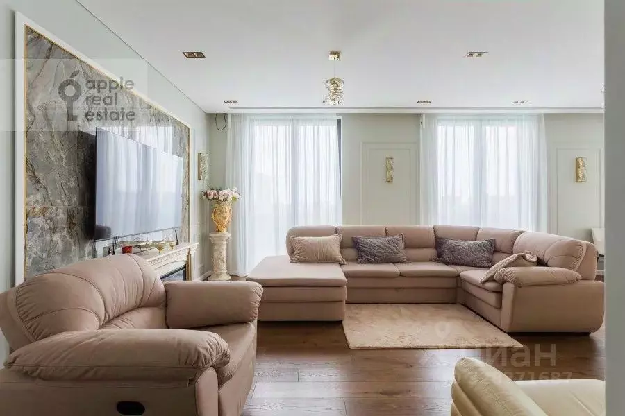 4-к кв. Москва Олсуфьевский пер., 9к1 (126.0 м) - Фото 1