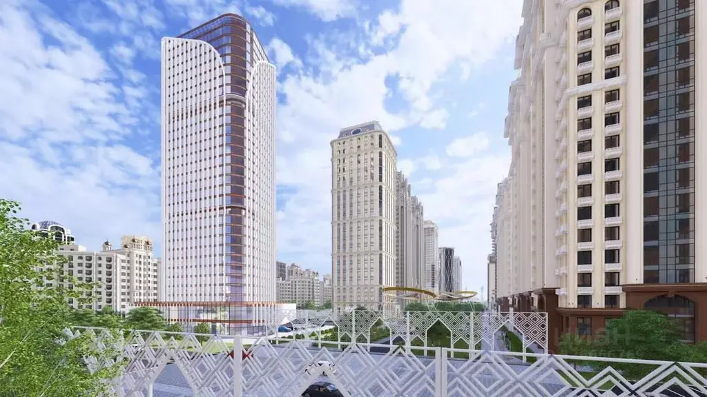 1-к кв. Чеченская республика, Грозный просп. В.В. Путина, 2 (56.46 м) - Фото 1