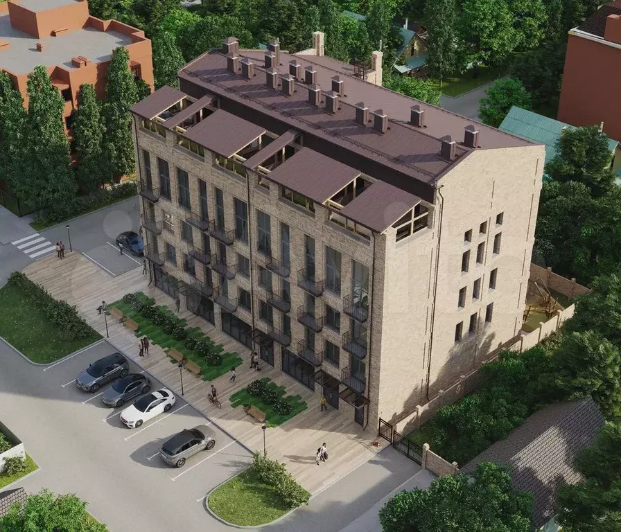 2-к. квартира, 61 м, 4/4 эт. - Фото 1