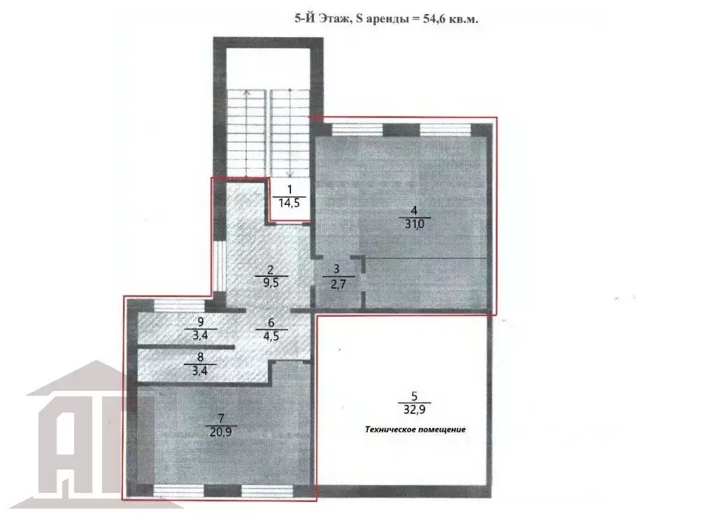 Офис в Тверская область, Тверь Вокзальная ул., 24 (55 м) - Фото 2