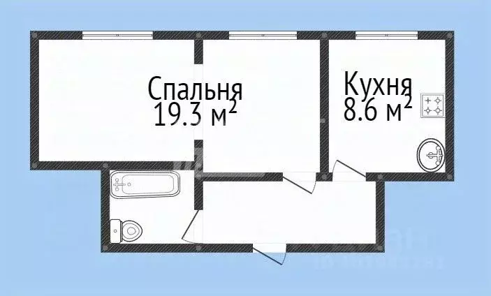 2-к кв. камчатский край, петропавловск-камчатский ул. виталия кручины, . - Фото 1