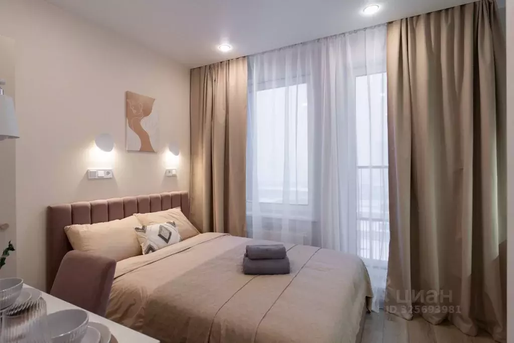 Студия Москва Новоостаповская ул., 20 (18.0 м) - Фото 1