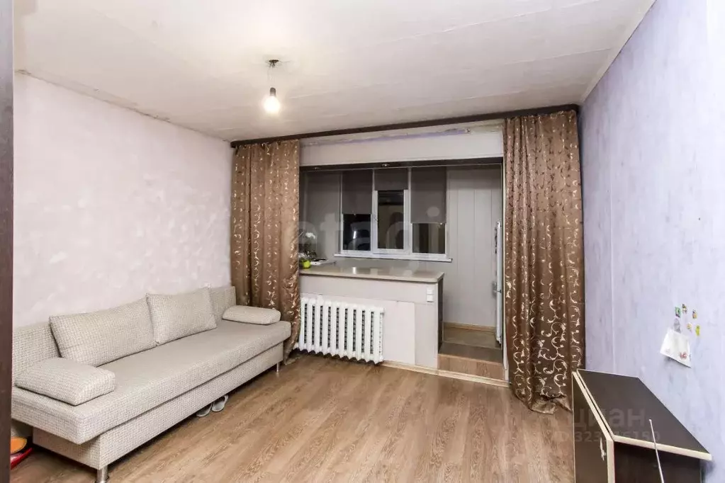 Студия Тюменская область, Тюмень ул. Судостроителей, 38 (16.9 м) - Фото 1