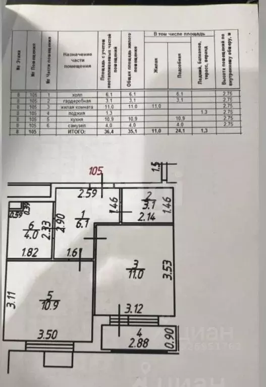 1-к кв. Московская область, Ленинский городской округ, пос. Развилка ... - Фото 1