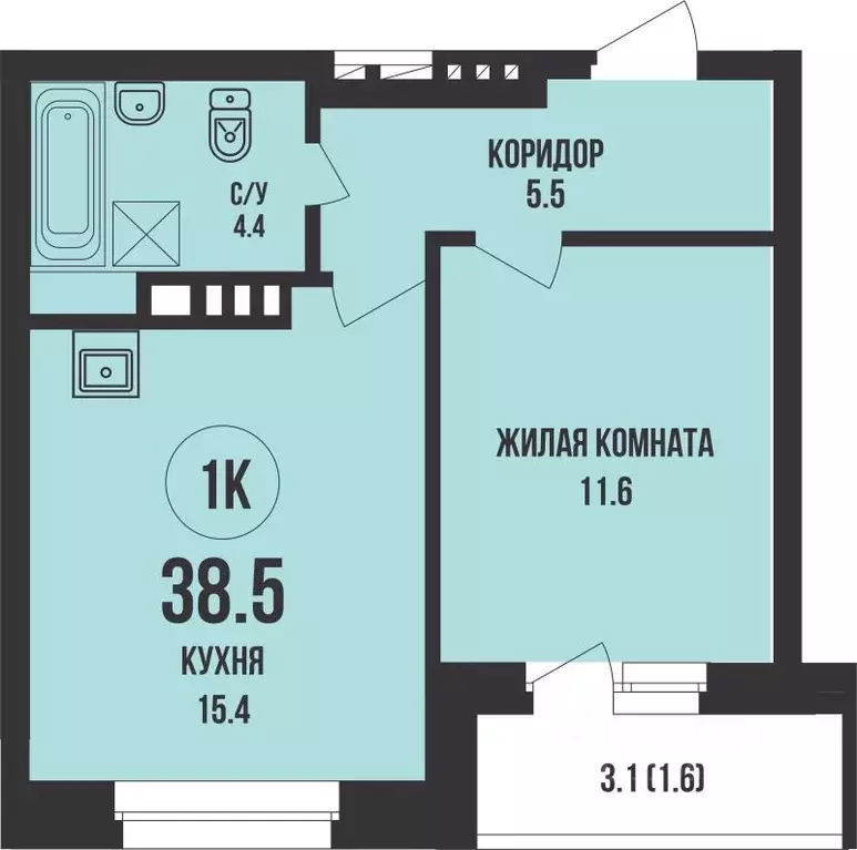 1-к кв. Новосибирская область, Новосибирск Династия жилой комплекс ... - Фото 0