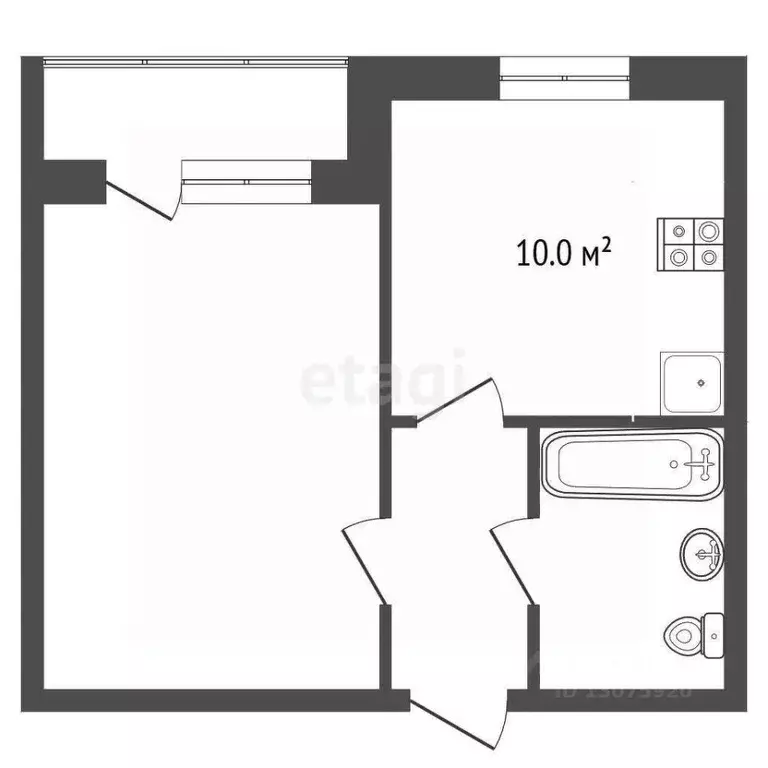 1-к кв. Ярославская область, Ярославль ул. Карла Либкнехта, 11/12 ... - Фото 2