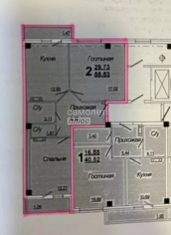 2-к кв. Ульяновская область, Ульяновск ул. Якурнова, 28 (56.0 м) - Фото 1