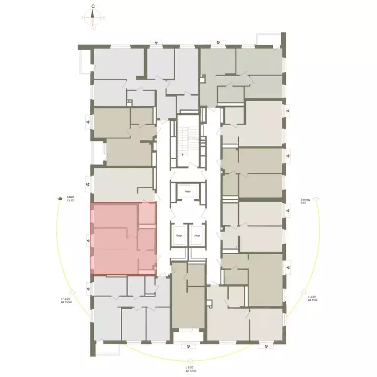 1-к кв. Башкортостан, Уфа Родина Парк жилой комплекс (48.4 м) - Фото 1