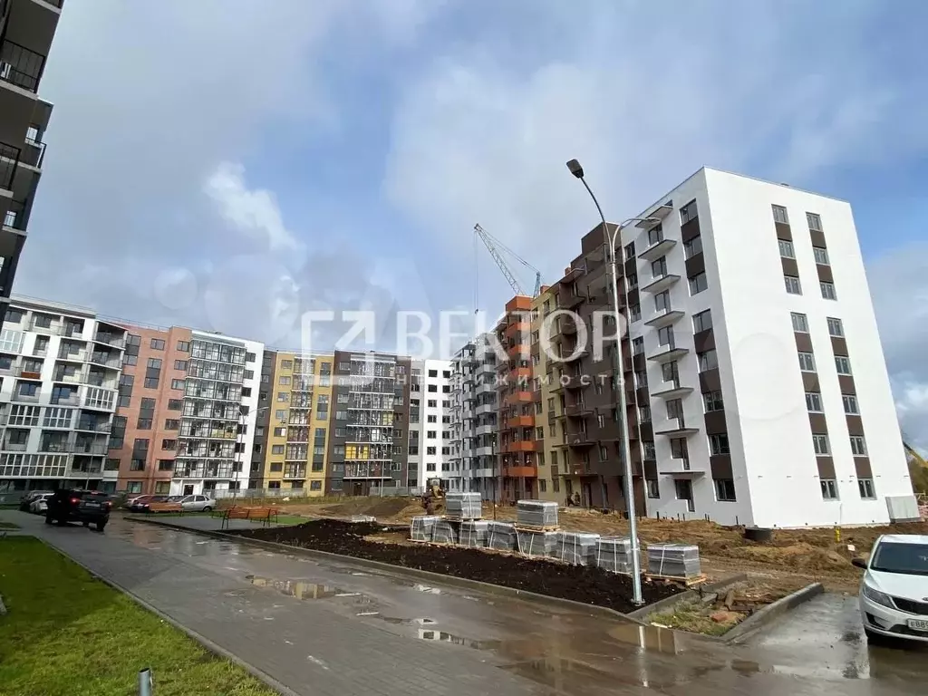2-к. квартира, 53,8 м, 3/8 эт. - Фото 1