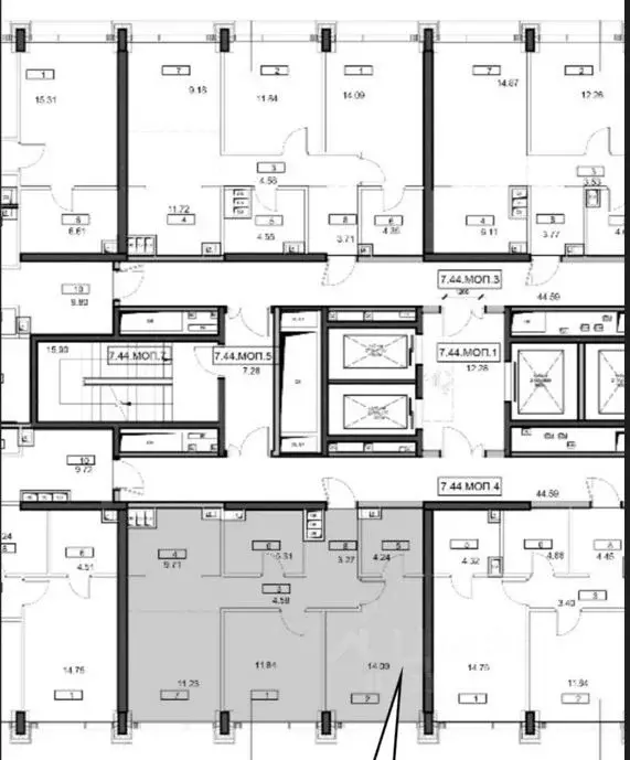 3-к кв. Москва ул. 4-я Марьиной рощи, 12К1 (64.27 м) - Фото 0