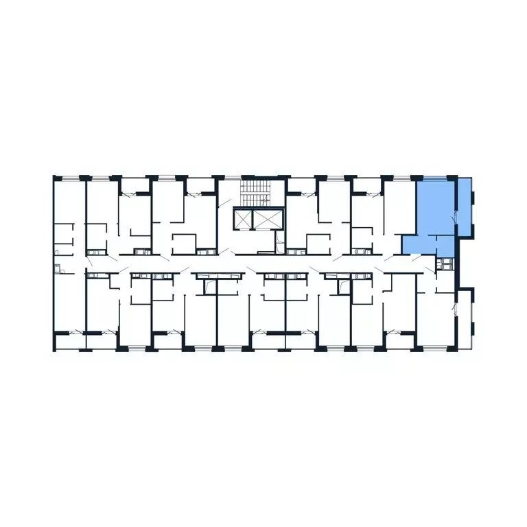 Квартира-студия: Новоселье, Центральная улица, 30к1 (25.1 м) - Фото 2