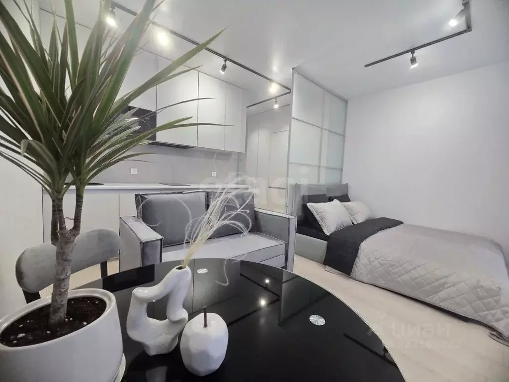 Студия Ростовская область, Ростов-на-Дону ул. Нансена, 109/6 (30.0 м) - Фото 1