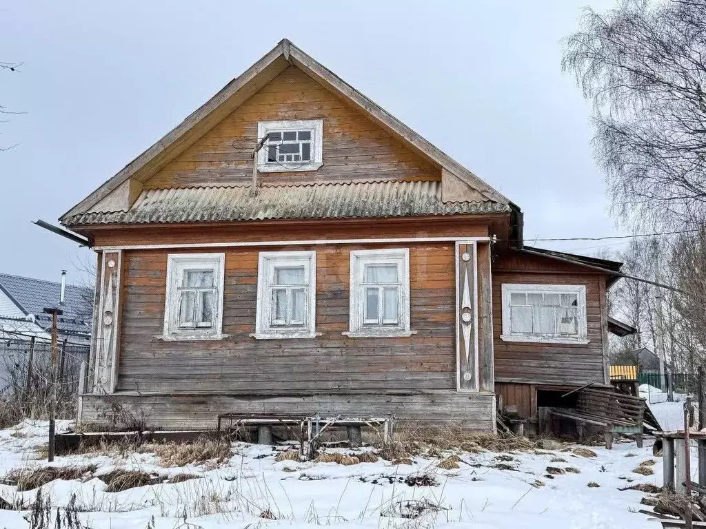 Дом в Вологодская область, д. Абакшино ул. Панкратова, 2 (47 м) - Фото 0
