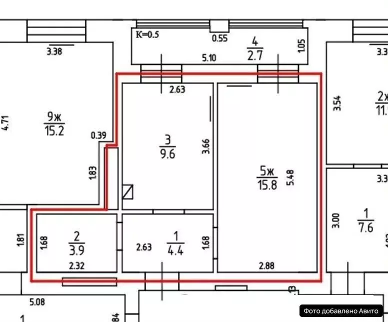 1-к кв. Калининградская область, Зеленоградск ул. Автомобилистов, 7 ... - Фото 1