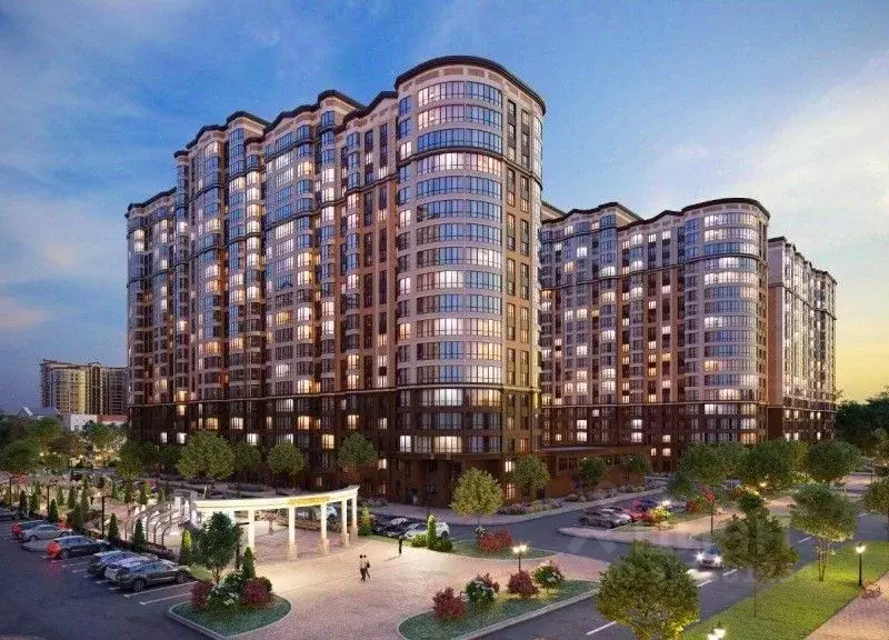 1-к кв. Краснодарский край, Краснодар Достояние мкр,  (40.56 м) - Фото 1