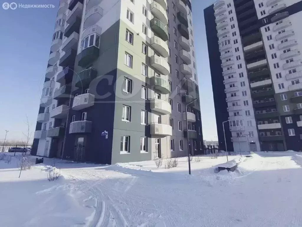 1-комнатная квартира: Тюмень, улица Тамары Сатюковой, 18 (34.7 м) - Фото 2