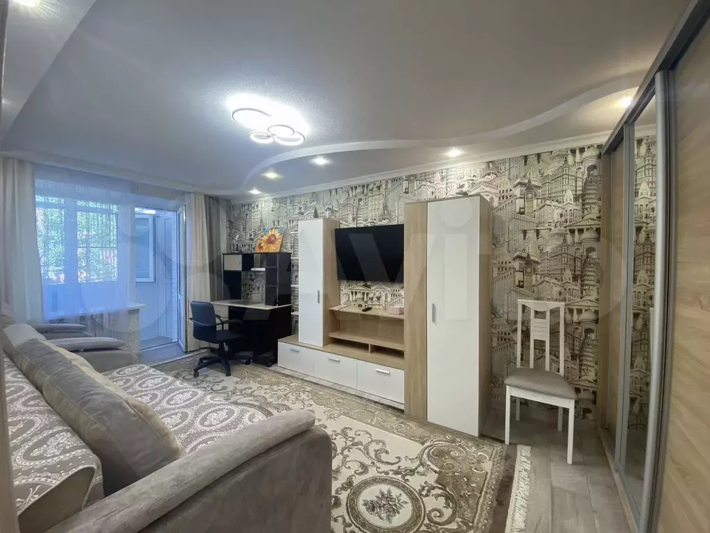 1-к. квартира, 32 м, 4/5 эт. - Фото 1
