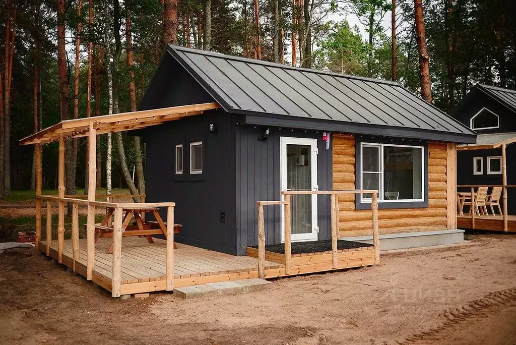 Дом в Псковская область, Куньинский район, Жижицкая волость, д. Жижица ... - Фото 1