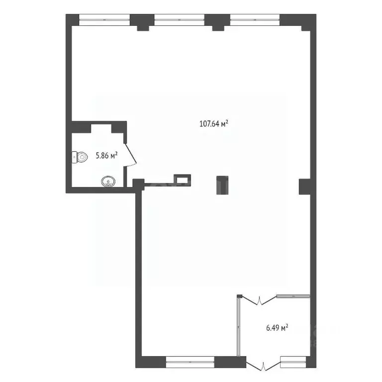 Помещение свободного назначения в Красноярский край, Красноярск ул. ... - Фото 2