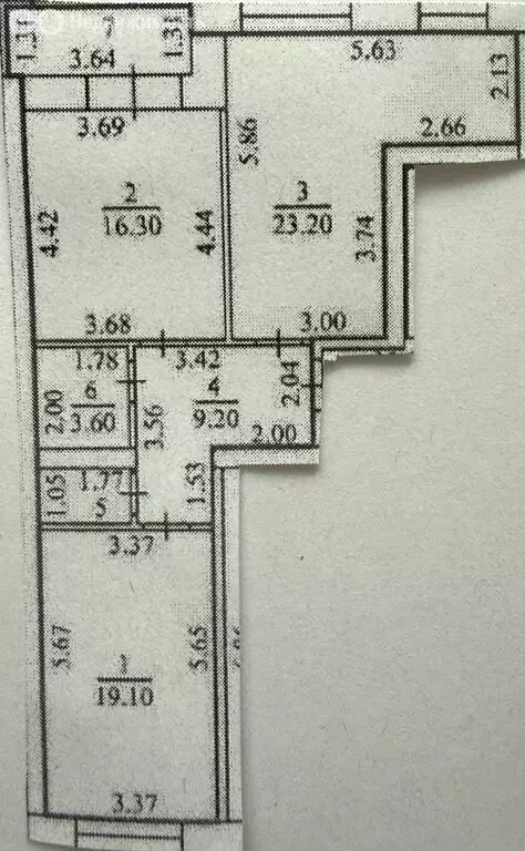 2-комнатная квартира: Чебоксары, улица Николая Рождественского, 4 ... - Фото 1