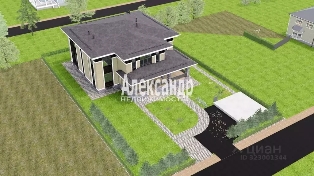 Участок в Ленинградская область, Тосненский район, Федоровское ... - Фото 1