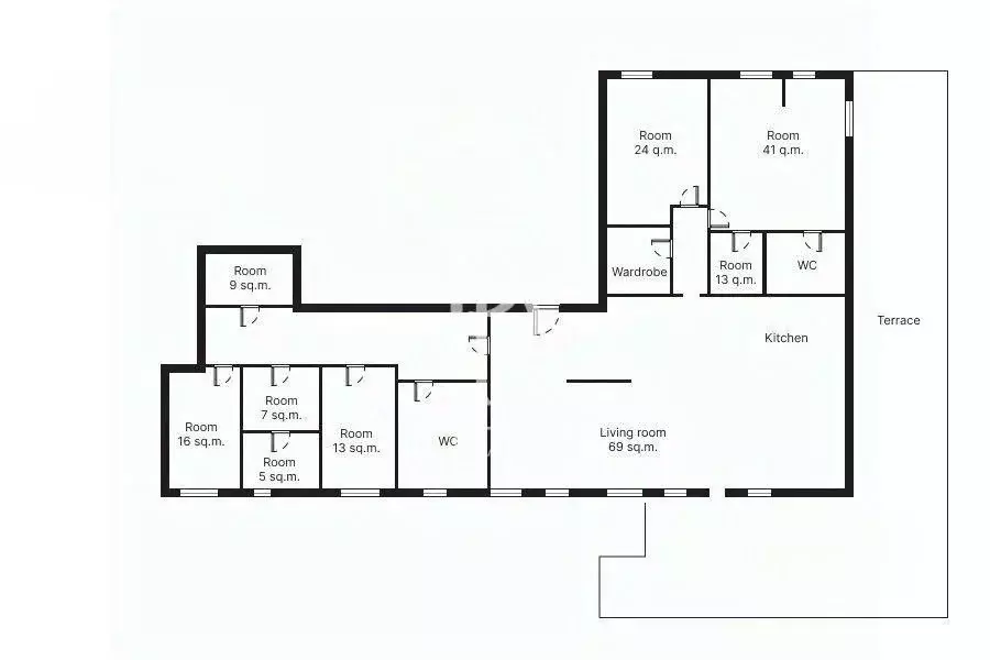 4-к кв. Москва 3-я Фрунзенская ул., 5к1 (250.0 м) - Фото 1