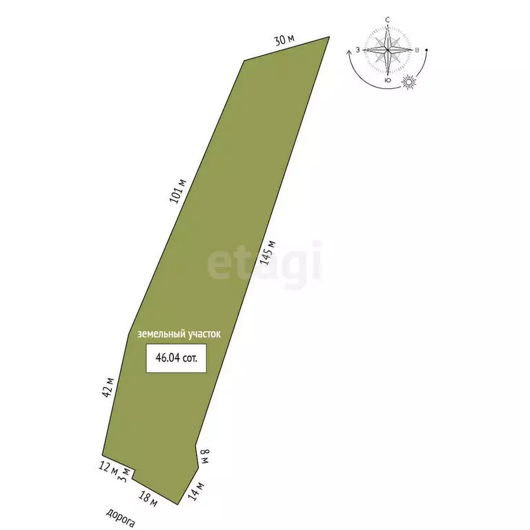 Дом в село Бурнак, Колхозная улица (20.4 м) - Фото 0
