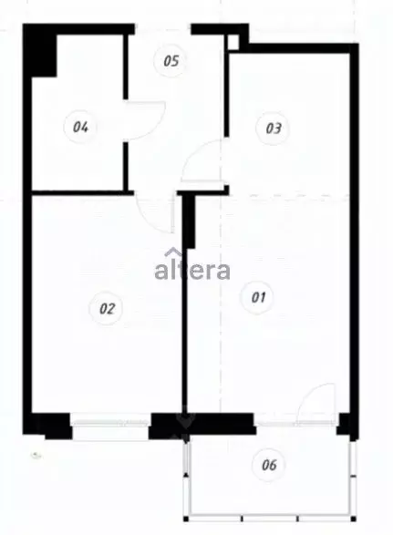 1-к кв. Татарстан, Казань ул. Гаврилова, 7к1 (41.6 м) - Фото 2