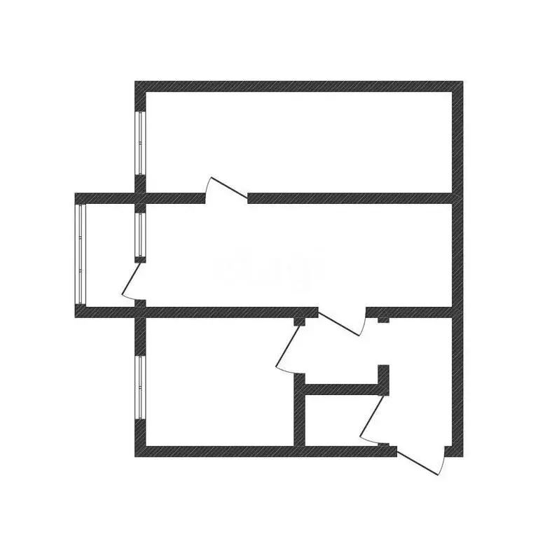 2-комнатная квартира: Арсеньев, Октябрьская улица, 20 (46 м) - Фото 2